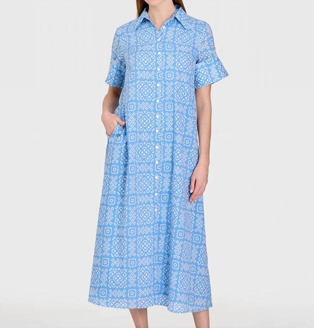 NEW LIVRO women's gibbons dress in lanai tile